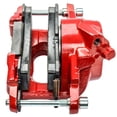 thumbnail image 5 of JEGS Large GM Front Disc Brake Caliper with D52 Pads, Right/Passenger Side, Red Powder Coat [NEW], 5 of 7