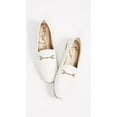 thumbnail image 4 of Sam Edelman Loraine Bright White Almond Toe Slip On Stacked Heel Fashion Loafers (Bright White, 10.5), 4 of 5