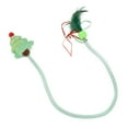 thumbnail image 2 of Cat Spring Tube Toy Interactive Cat Bouncing Tube Toy with Plush Feather for Cat Christmas Supplies, 2 of 14