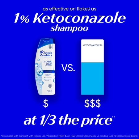 Head and Shoulders Dandruff Shampoo, Classic Clean, Light Fresh Scent, 8.45 fl oz