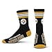 thumbnail image 3 of Pittsburgh Steelers Chaussettes Crew à 4 Rayures - For Bare Feet, 3 of 4