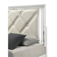 thumbnail image 5 of Prism 4 PC Queen Modern Bedroom Set made with Wood in White color, 5 of 13