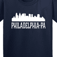 thumbnail image 4 of Inktastic Philadelphia Pennsylvania Skyline Pa Cities Youth T-Shirt, 4 of 5