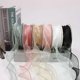 thumbnail image 2 of 10 meters/roll 40mm width Wave Silk Organza ribbon Bow material for hair ornament gift wrapping decoration lace ribbons, 2 of 4