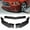 Carbon Look, variant on For 2011-2014 Dodge Charger STP-Style Painted Black Front Bumper Spoiler Lip Kit