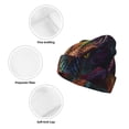 thumbnail image 3 of Kdxio Whimsical Dragon Color Cool Winter Beanie for Men Women Beanie Knit Hat Cuffed Cap Beanie Knit Chunky Snow Cap, 3 of 6