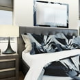 thumbnail image 4 of Designart 'Silver and Grey Mixer' Modern & Contemporary Duvet Cover Set, 4 of 4