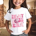 thumbnail image 2 of Godom Girls' Short Sleeve Shirts Casual Solid Plain Tees Kids Summer Fashion Tops Tees, 2 of 6