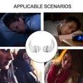 thumbnail image 4 of 1 Pair Sleeping Ear Plugs Noise Reduction Earplugs for Travel and Working, 4 of 8