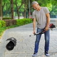 thumbnail image 6 of 4-Stroke Lawn Yard Sweeper, 1kw/1.4hp Handheld Gasoline Power Broom for Sidewalks, Golf Courses, 6 of 21
