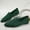 Green, variant on Women's Woven Ballet Flat Women Dolly Shoes Pointy Fashion Cutouts Breathable Knit Work Office Soft Dress Ballet Flat Shoes Driving Walking Knitted Shoes