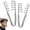 Grey, variant on 2 Pcs Texture Comb, Volumizing Wide-Tooth Hair Texture Styling Comb, Fringe Parting Styling Comb Accessory for Men Women, ABS Plastic Hair Tool (Pink)