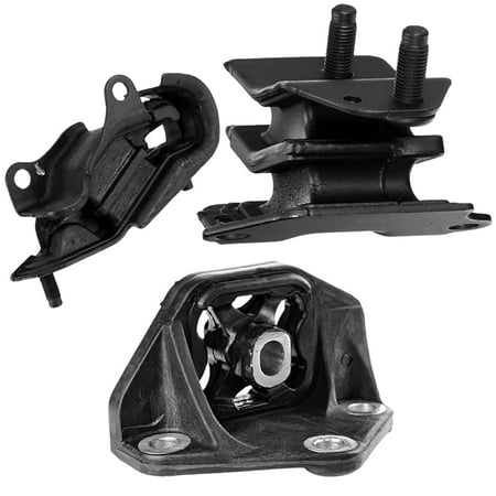 4M Auto Parts Front Left Rear Left & Left Automatic Transmission Mounts 3PCS Set. Parts 9215 9220 9458. A65020 A4544 A65002.