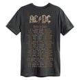 thumbnail image 2 of Amplified - Camiseta Rock Or Bust Tour AC/DC para Adultos Unisex (Carbón), 2 of 2