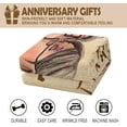 thumbnail image 7 of LHSHID Wedding Anniversary Blanket Gifts for Wife Husband Men Women Best Romantic Anniversary Marriage Gift for Couple Mom Parents Happy Anniversary for Girlfriend Boyfriend Gifts Blanket 30"x40", 7 of 7