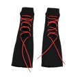 thumbnail image 3 of Calcetines holgados para muñecas en miniatura 1/6, juguete multifuncional resistente para muñecas. Rojo negro, 3 of 9
