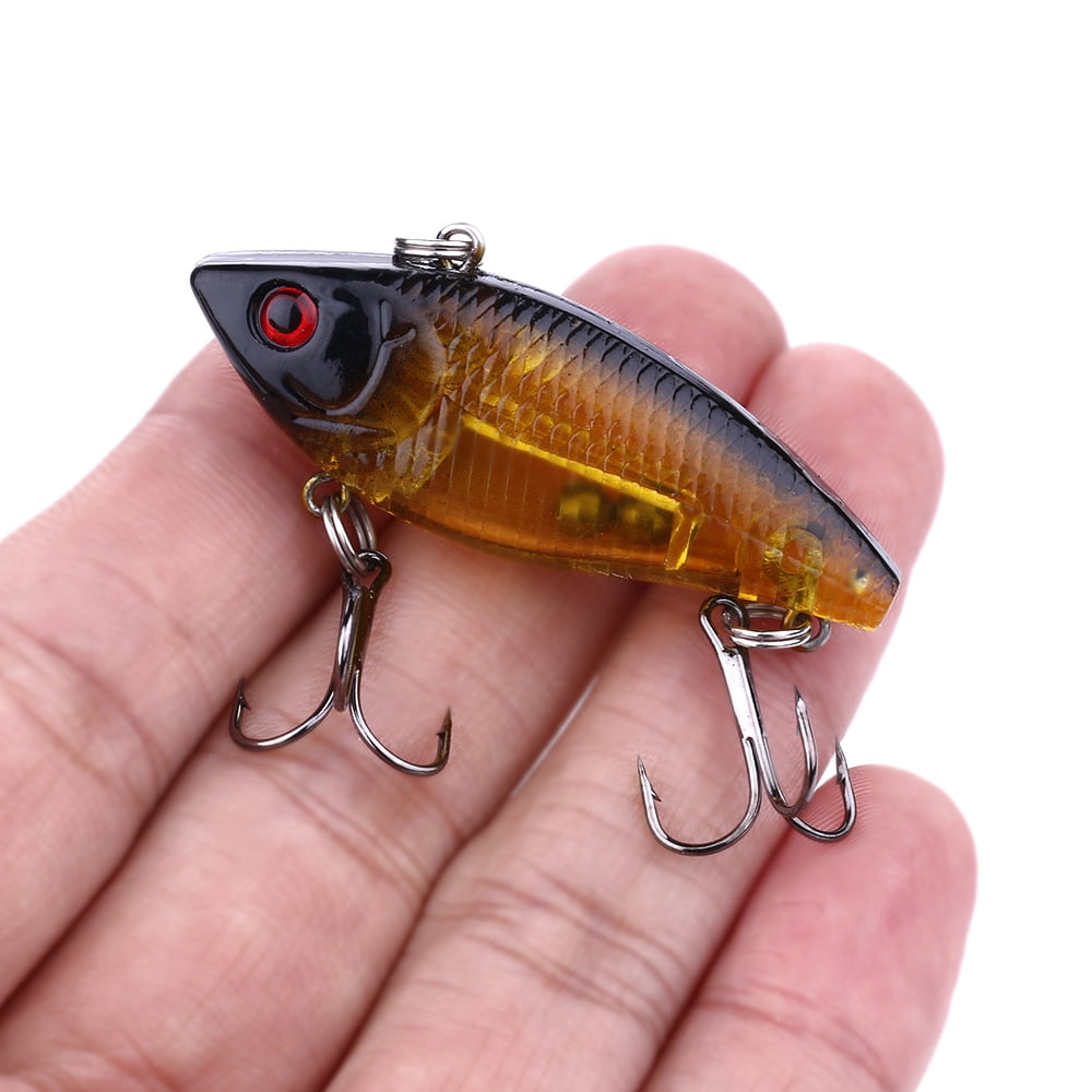 HENGJIA Fishing Lures for Bass, 8 Pack Lipless Crankbaits Minnow VIB Hard Baits Long Casting Sinking Fishing Lure for Saltwater Freshwater Bass, Redfish, Trout, Walleye