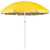 6.5' Portable Beach and Sports Umbrella by Trademark Innovations (Yellow)