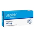 thumbnail image 2 of Salofalk Mesalazina 250 mg 10 supositorios, 2 of 4