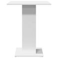 thumbnail image 3 of vidaXL Bistro Table White 60x60x75 cm Engineered Wood, 3 of 4