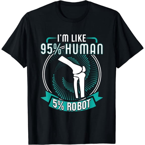 Funny Titanium Knee Replacement Surgery Get Well Gift T-Shirt