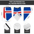 thumbnail image 4 of Sun Protection Face Mask Neck Gaiter Windproof Scarf The Icelandic Flag Sunscreen Breathable Bandana Balaclava For Sport Outdoor, 4 of 7
