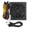 thumbnail image 2 of Fuente De Alimentación Para Computadora, Potentes Accesorios Para Computadora De Bajo Ruido De 400 W, Para Computadora De Escritorio, Oficina En Casa, 2 of 7