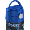 thumbnail image 7 of GENUINE THERMOS BRAND FUNTAINER Vacuum Insulated Straw Bottle, 12-Ounce, Blue, Camo, 7 of 7
