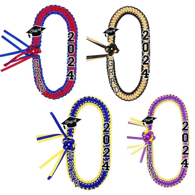 Ruban de Collation des Grades Guirlande Ruban Multicolore Fait Main Ensemble d'Honneur Corde