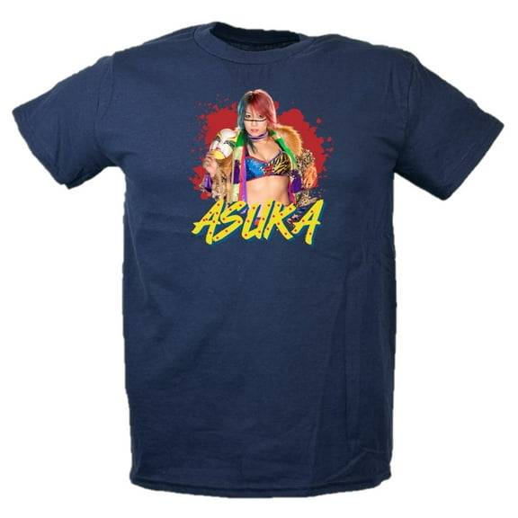 Asuka Painted Warrior Royal Blue Boys Kids Youth T-shirt