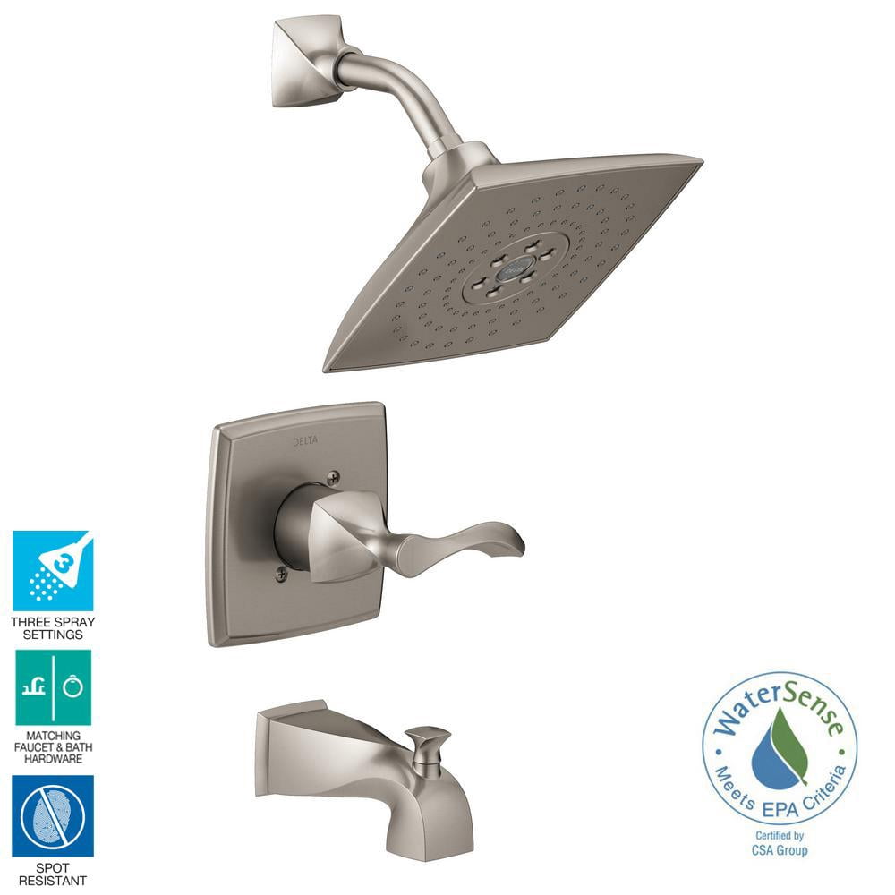 Pfister Venturi Single Handle 1Spray Tub and Rain Spray Shower Faucet