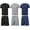Black-Navy-Grey, variant on BUYJYA 3Pack Men's Workout Set Gym Clothes Active Shorts Shirt Set for Running Basketball Football and Daily Life,Size S-3XL