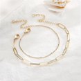 thumbnail image 4 of Women's Delicate Bracelets Adjustable Layered Bracelets Women's Jewelry (Gold), 4 of 5