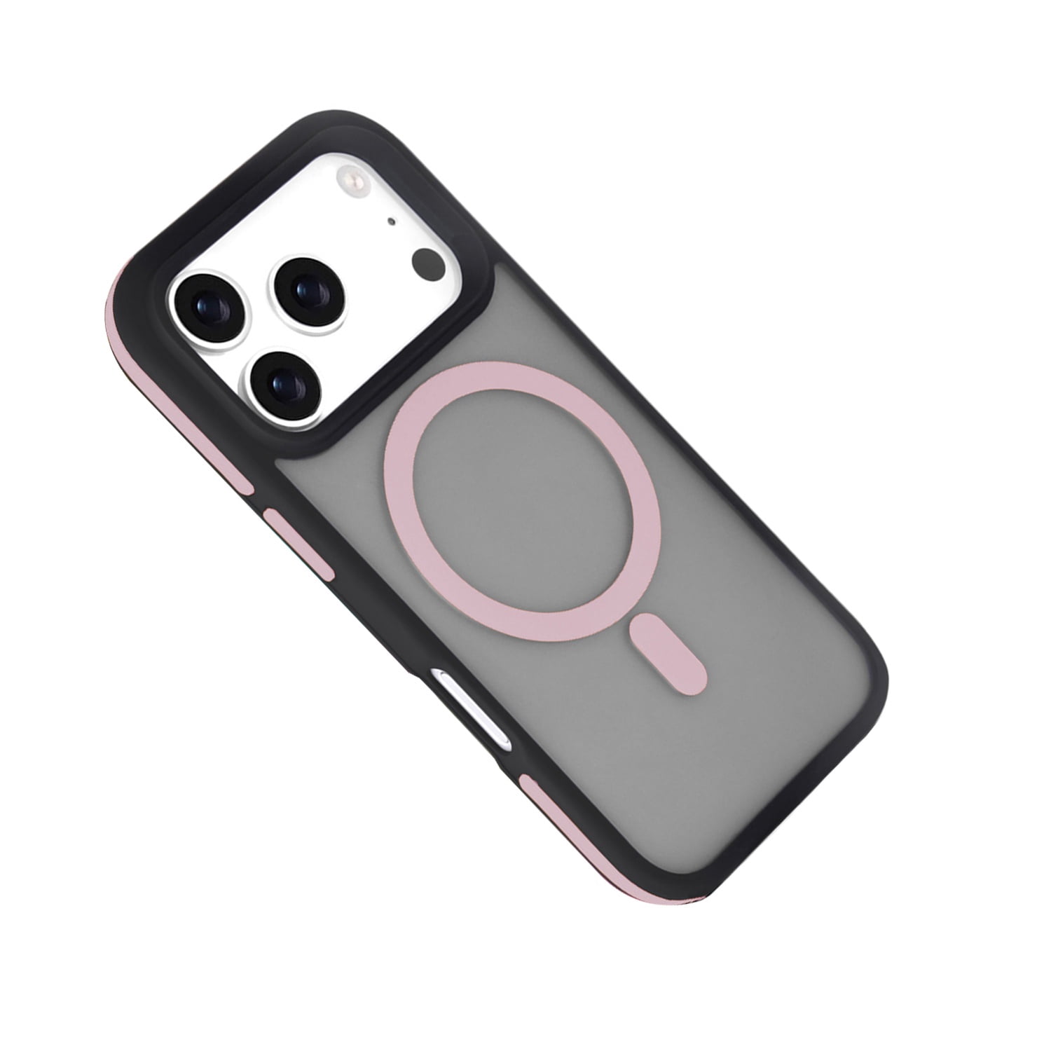 Ultra-Protective Polarized Bumper Case with MagSafe for iPhone 17 Pro - Pink