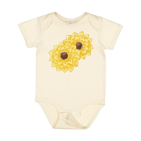 

Inktastic Yellow Sunflowers Gift Baby Boy or Baby Girl Bodysuit