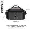 thumbnail image 3 of Horno Asador Eléctrico Proctor Silex  | Horno Asador Para Pavo de hasta 11 kg Multifunción, 3 of 8