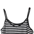 thumbnail image 5 of Plus Size Lounge Sets for Women Sleeveless V Neck Striped Top and Shorts Summer 2 Piece Travel Outfits, 5 of 5