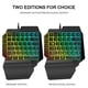 thumbnail image 5 of sweethay Teclado para juegos con cable, retroiluminación LED, 39 teclas, Teclado de para una mano, Teclado para juegos, Teclado retroiluminado Juegos de teclado y mouse para computadora No.01, 5 of 5