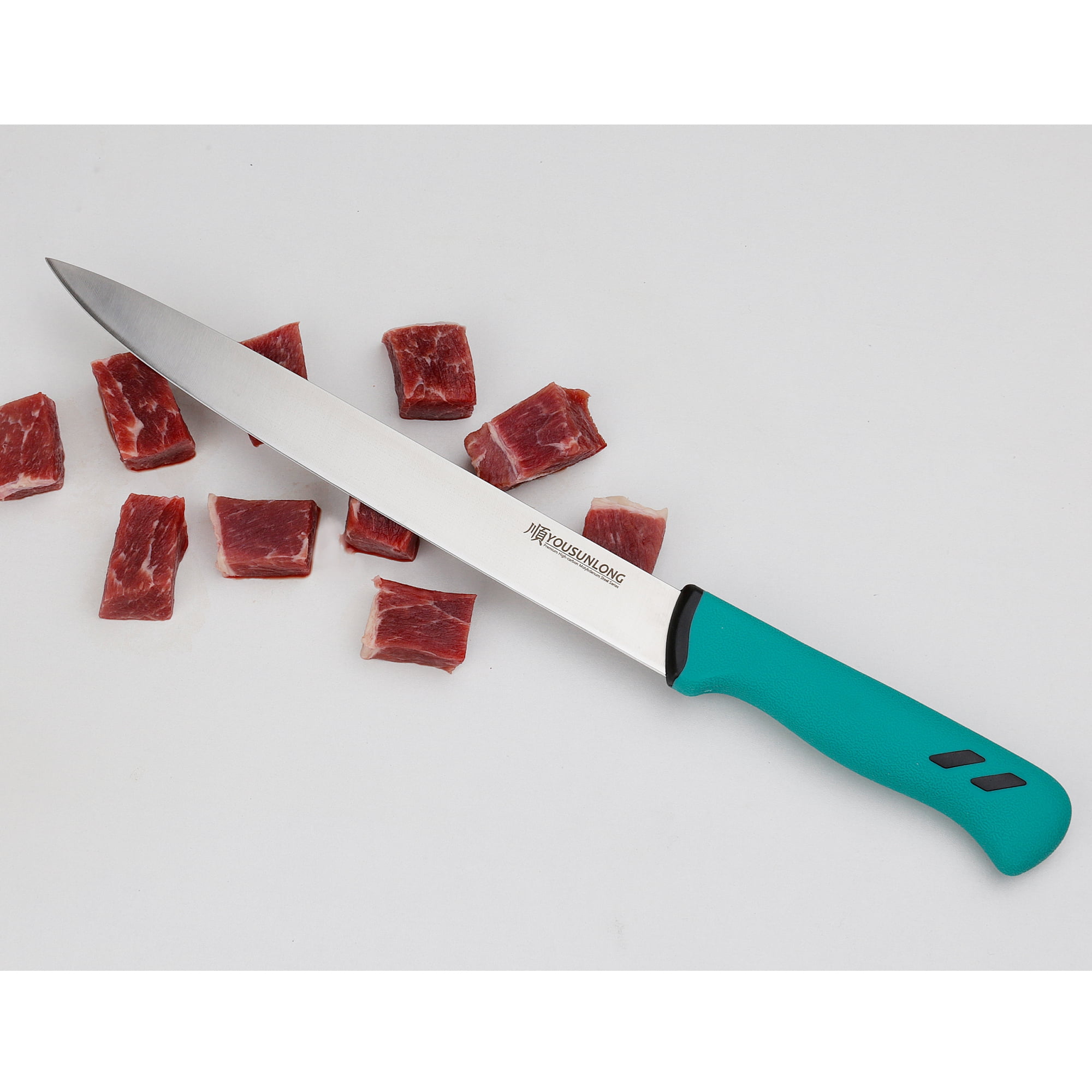 YOUSUNLONG 10 Inch Sashimi Knife - Sharp Carving Kitchen Knife for Meat & Beef