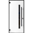 thumbnail image 3 of Front Exterior Prehung Steel Door / Dekton 0163 Venezia Noce / Entry Metal Modern Painted W36x80 Right-hand, 3 of 6