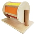 thumbnail image 1 of Juguetes Montessori, juguete Montessori para bebés, aprendizaje temprano, tambor arcoíris, regalo de cumpleaños Los 21x15x135cm, 1 of 9