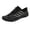 Black, variant on lnmuld Men Women Barefoot Shoes, Breathable Mesh Shoes for Water Yoga Fitness Hiking Color:Black,Size:11