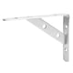 thumbnail image 4 of Tratamiento de dibujo superficial Soporte triangular estable soporte de acero inoxidable oficina para cocina baño patio trasero remolque para tiendas talleres, 4 of 8