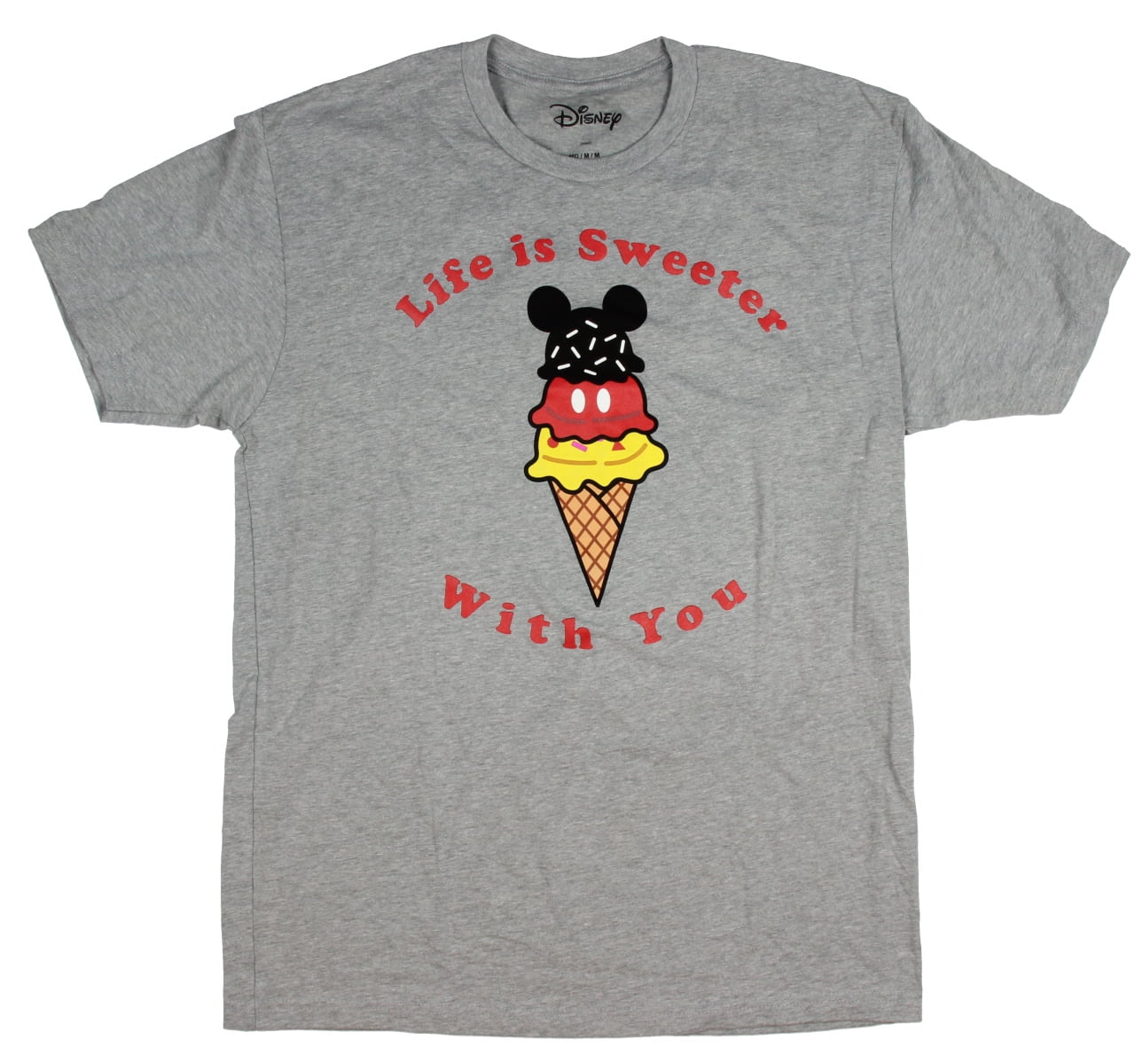 Disney Mickey Mouse Shirt Men's Life is 