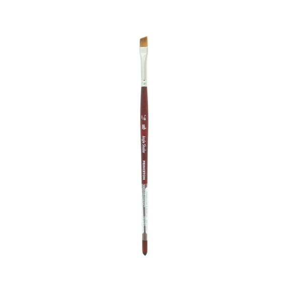 Princeton Brush Velvetouch Mixed Media Brush, Angle Shader, 1/4 in