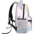 thumbnail image 4 of Cute Cartoon Anime Backpack Set Backpack for Outdoor Activities 15.8 inch, 4 of 6