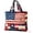 A, variant on Quilted Tote Bag Patriotic Stars and Stripes Shoulder Handbag 1776-2026 USA 250th Anniversary Spacious Tote for Daily Use Shopping Work 4th of July Independence Day Events