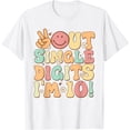 thumbnail image 1 of Peace Out Single Digits Retro Groovy 10th Birthday Girl T-Shirt - As Picture - 2XL, 1 of 2