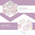 thumbnail image 5 of 18pcs Colorful Ball Toppers Bubble Mini Balloon Toppers Inserted Cake Decor, 5 of 8