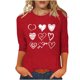 thumbnail image 3 of TaTaai Hoodies Shirts for Women Early Fall Long Sleeve Tops Vintage Graphic Outfits Tops Fashion Pullover Tees Gift, 3 of 5